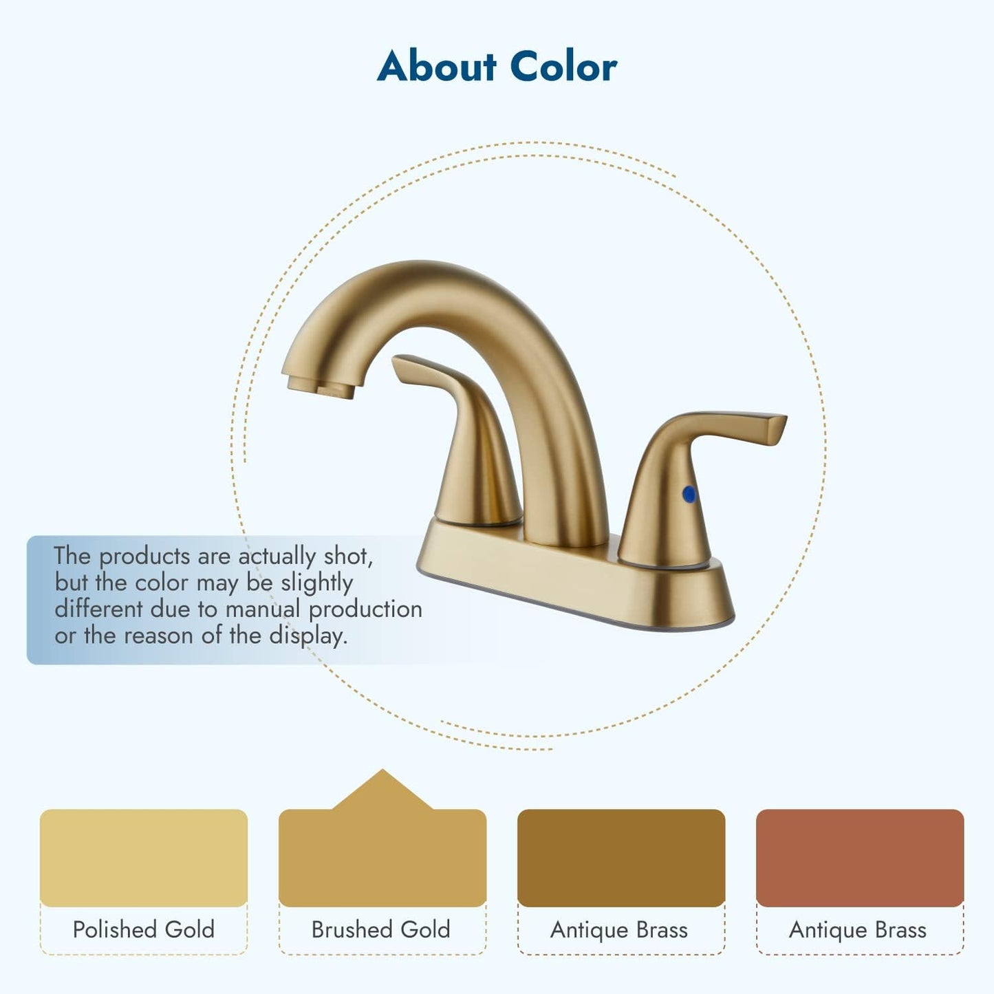 
                  
                    Cinwiny 4 Inch Centerset Bathroom Faucet Deck Mounted Double Handles SUS304 Vanity Faucet Mixer Tap with Pop up Drain Stopper
                  
                