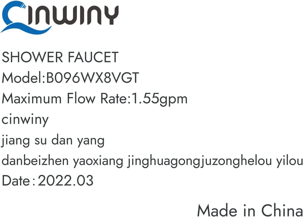 
                  
                    Cinwiny Outdoor Shower Fixtures Wall Mounted Exposed Shower Kit Adjustable slider Dual Cross Handles Brass Faucet Mixer Valve Adjustable Utility Shower Head Shower System
                  
                