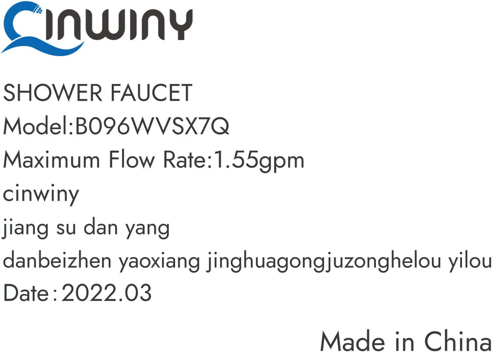 
                  
                    Cinwiny Outdoor Shower Fixtures Wall Mounted Exposed Shower Kit Adjustable slider Dual Cross Handles Brass Faucet Mixer Valve Adjustable Utility Shower Head Shower System
                  
                